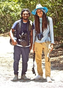 Tour guide, Hendrew Haley, Avian Bahama bird watching tour