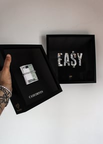 a wall arts with motivational quotes in a luxury space