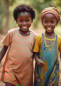 selective focus photography of girl hugging boy