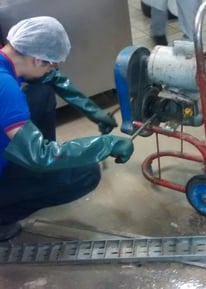 desentupimento da caixa de gordura