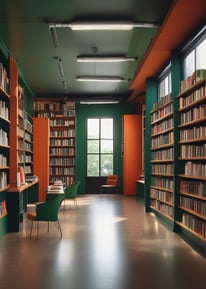 books on brown wooden shelf