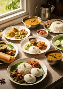 South Indian vegetarian recipes from Nabhya Annam cloud kitchen