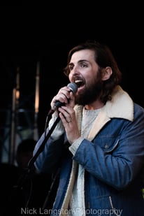 Leon Stanford - Welsh singer - live at Chepstow Castle 2023 - Nick Langston - Music in Wales