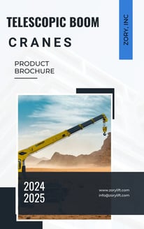 zorylift Brochure for telescopic boom crane