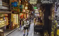 Degraves Street in the CBD of Melbourne