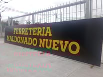 cartel ferreteria maldonado nuevo
