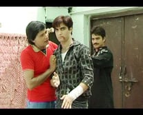 Naghman Saleem with Akram Udas (Latri 2008) as an actor,editor & Director