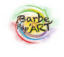 a colorful picture of a band of people with a band on it