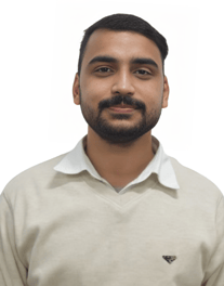 a man with a beard and a white shirt