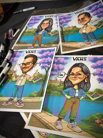 caricaturas para eventos mexico, Caricaturistas para eventos mexico, caricaturista leo