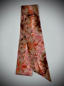 Marino's - créateur textile - accessoire mode - twilly - petite écharpe - Gots - look tendance