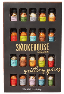 Smokehouse by Thoughtfully Ultimate Grilling Spice Set, Grill Seasoning Gift Set Flavors Include Chi