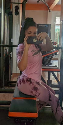 aluna do studio exclusiva