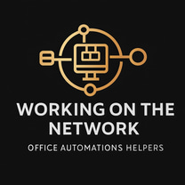 Working on the Network logo