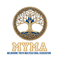 MYMA Melbourne Youth Multicultural Association logo
