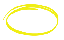 círculo amarelo que diz "visibilidade da marca"