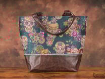 Sac cabas têtes de mort