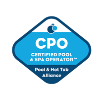 Certified Pool & Spa Operator (CPO) by the Pool & Hot Tub Alliance.