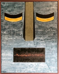 Me Fine, 80cm x 100cm, Painting on cotton canvas, plant based dyes