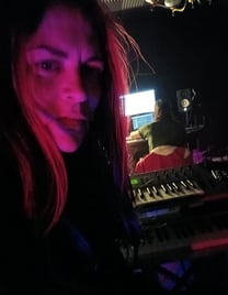 Kalokoro Teke members in their home music study