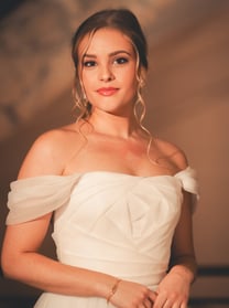 organza princess off shoulder wedding dress brussels