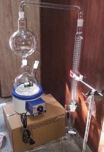 #steam disstilation-apparatus