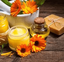 sabonete,frasco e pote de cosméticos artesanais