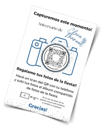 Invitación Web vista teléfono - celebra.click