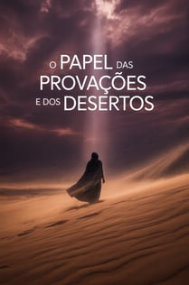 a man in a robe and cloak in a desert
