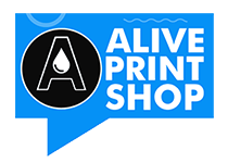 Alive Print Shop logo