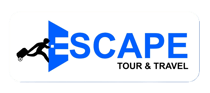 Escape tour and travel logo