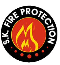 S.K. FIRE PROTECTION logo