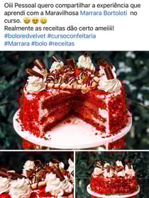 Curso Bolos de Vitrine com Marrara Bortoloti vale a pena Comece a ganhar dinheiro com Bolos em casa
