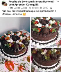 Curso Bolos de Vitrine com Marrara Bortoloti vale a pena Comece a ganhar dinheiro com Bolos em casa
