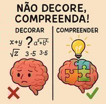 não decore, aprenda