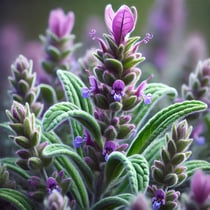 lavender in bloom