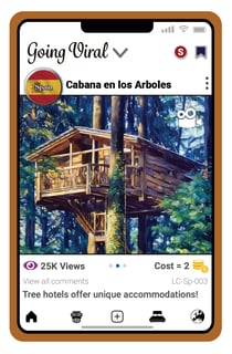 Image of Famous Tree House Accommodations found in Spain