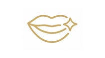 Cosmetic dentistry icon: veneers, whitening, Invisalign, smile makeover