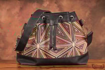 Sac seau jacquard