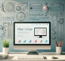 image représentant la création d'un site internet