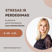 6 ak. val. streso ir perdegimo mokymai