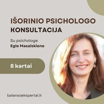 Daugkartinė išorinio psichologo konsultacija 