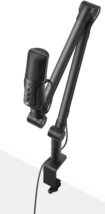 Sennheiser Profile Streaming Set con micrófono USB, Boom Arm y Bolsa, Negro (700100)