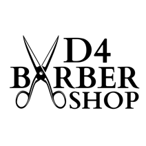 D4 Barber logo