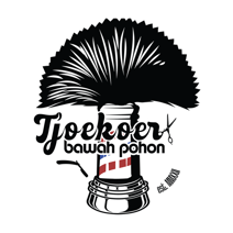 Tjoekoer Bawah Pohon Barbershop logo