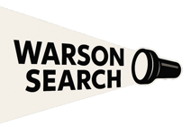 Warson search logo in footer