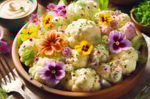 Salada de Maionese de Couve-flor de VidaFit&Receitas