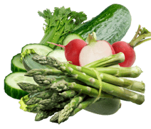 Group of Low-carb Veggies