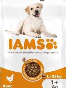 Canideo croquette pour chien Iams Vitality - Croquettes pour Chiens Adultes Grande Race