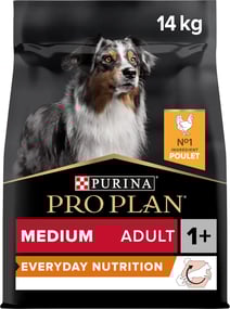 Canideo croquette pour chien PURINA PRO PLAN  Medium Adult 1+ Everyday Nutrition